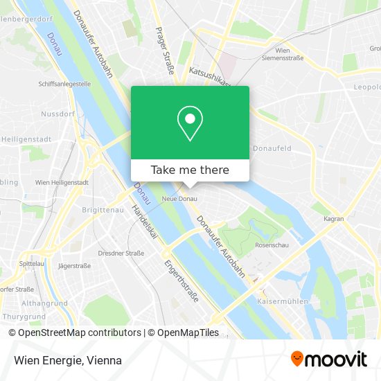 Wien Energie map