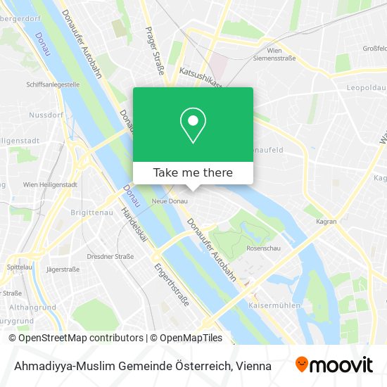 Ahmadiyya-Muslim Gemeinde Österreich map