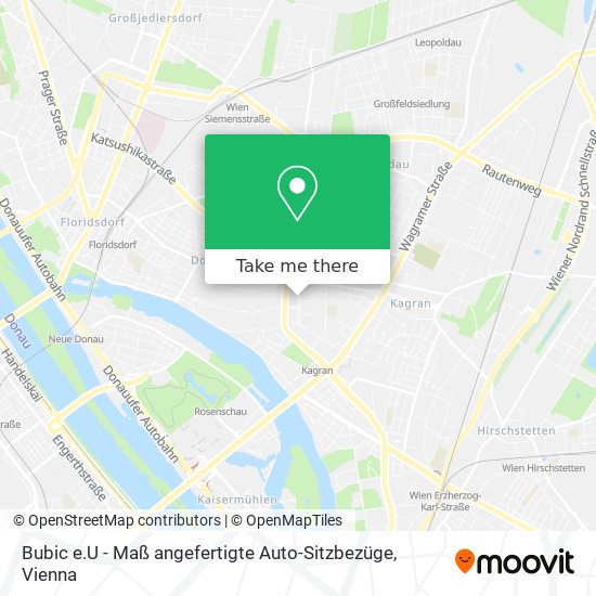 Bubic e.U - Maß angefertigte Auto-Sitzbezüge map