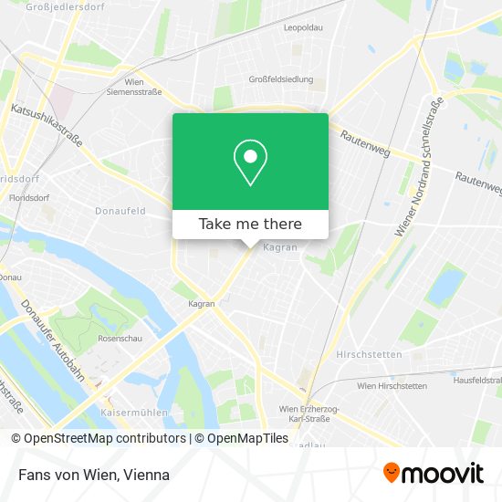 Fans von Wien map