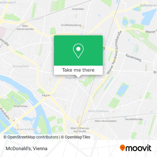 McDonald's map