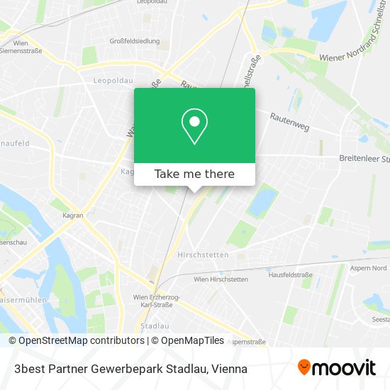 3best Partner Gewerbepark Stadlau map