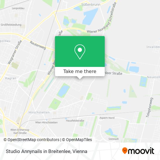 Studio Annynails in Breitenlee map