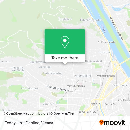 Teddyklinik Döbling map