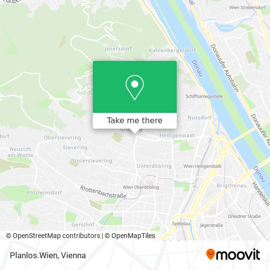 Planlos.Wien map