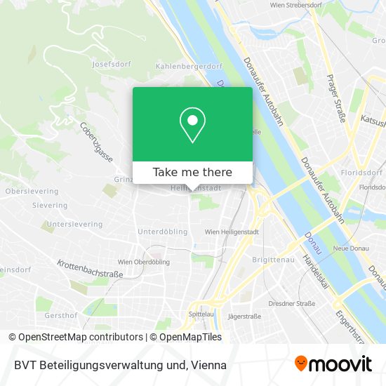BVT Beteiligungsverwaltung und map