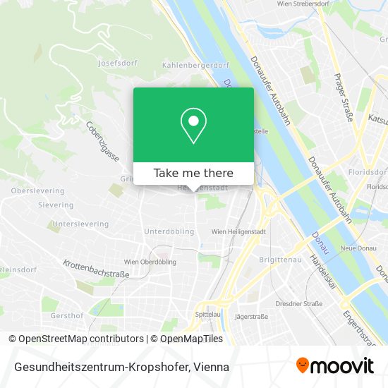 Gesundheitszentrum-Kropshofer map