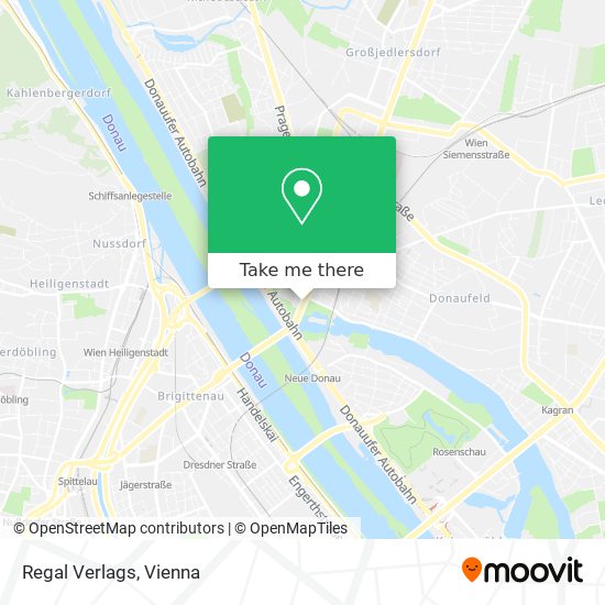 Regal Verlags map