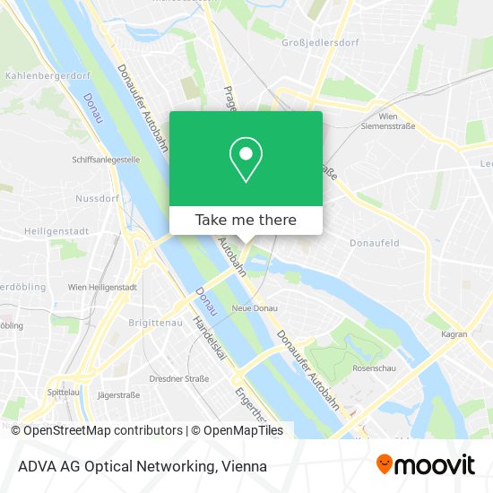 ADVA AG Optical Networking map