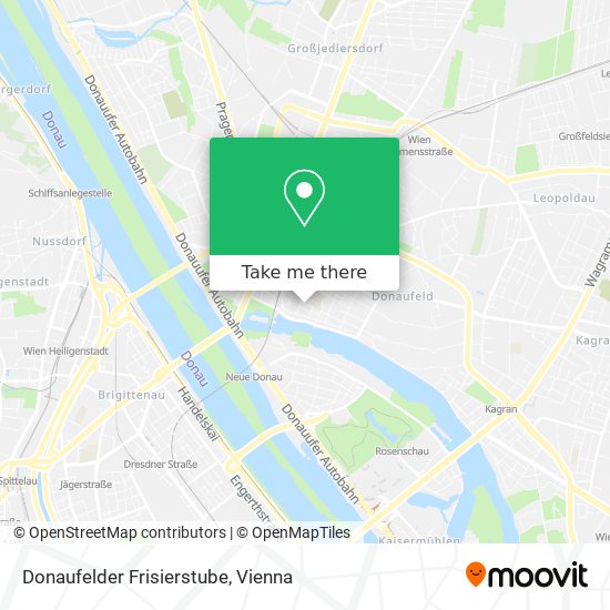 Donaufelder Frisierstube map