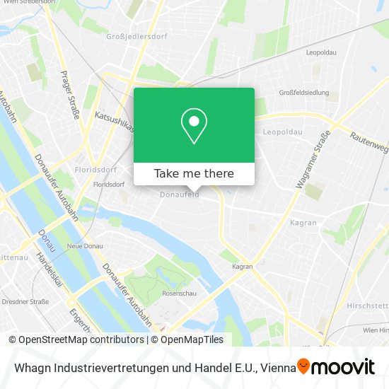 Whagn Industrievertretungen und Handel E.U. map