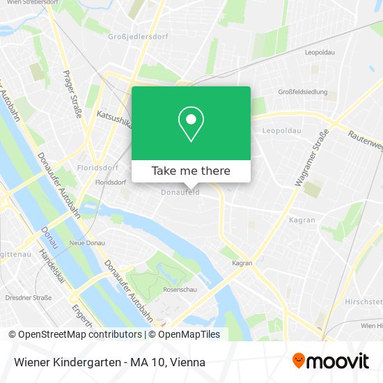 Wiener Kindergarten - MA 10 map