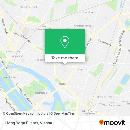 Living Yoga Pilates map