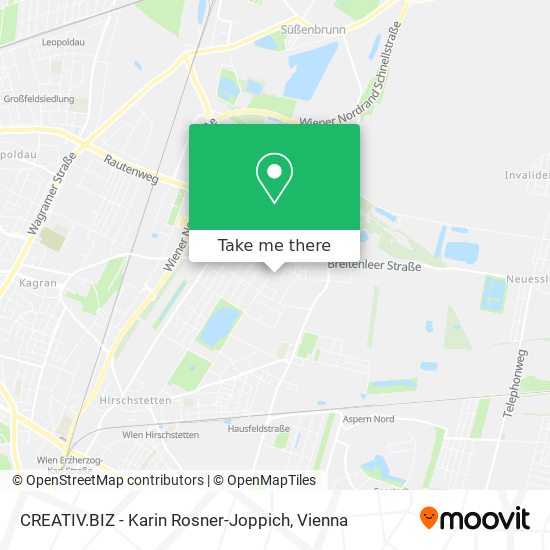 CREATIV.BIZ - Karin Rosner-Joppich map