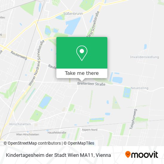 Kindertagesheim der Stadt Wien MA11 map