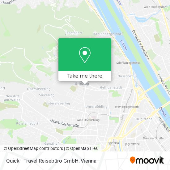 Quick - Travel Reisebüro GmbH map