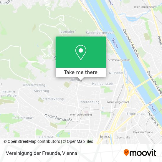 Vereinigung der Freunde map