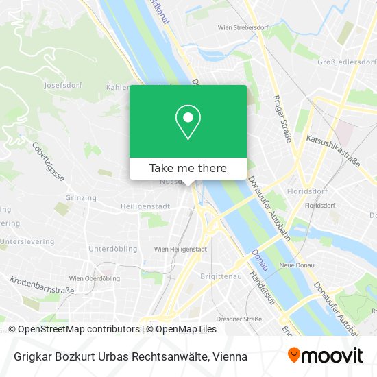 Grigkar Bozkurt Urbas Rechtsanwälte map