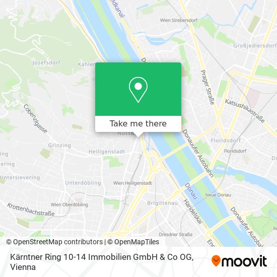Kärntner Ring 10-14 Immobilien GmbH & Co OG map