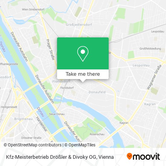 Kfz-Meisterbetrieb Drößler & Divoky OG map