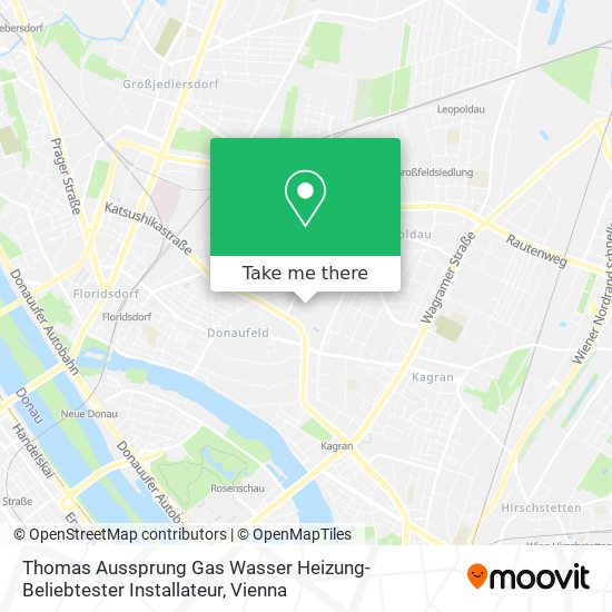 Thomas Aussprung Gas Wasser Heizung- Beliebtester Installateur map