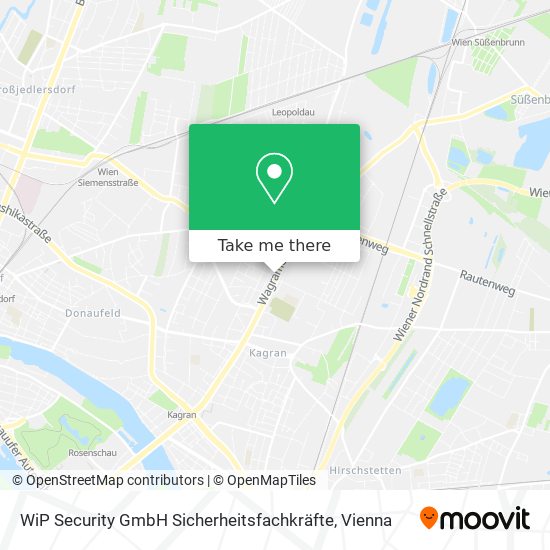 WiP Security GmbH Sicherheitsfachkräfte map
