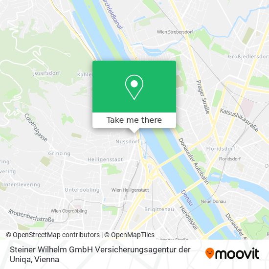 Steiner Wilhelm GmbH Versicherungsagentur der Uniqa map