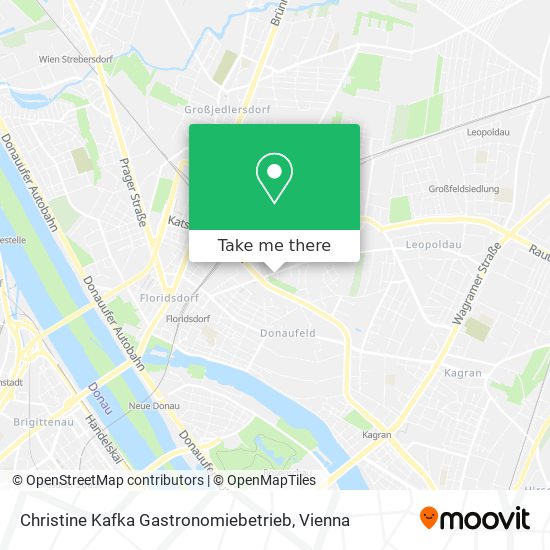 Christine Kafka Gastronomiebetrieb map