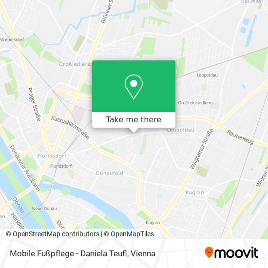 Mobile Fußpflege - Daniela Teufl map