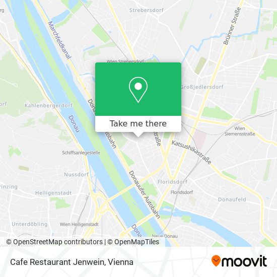 Cafe Restaurant Jenwein map