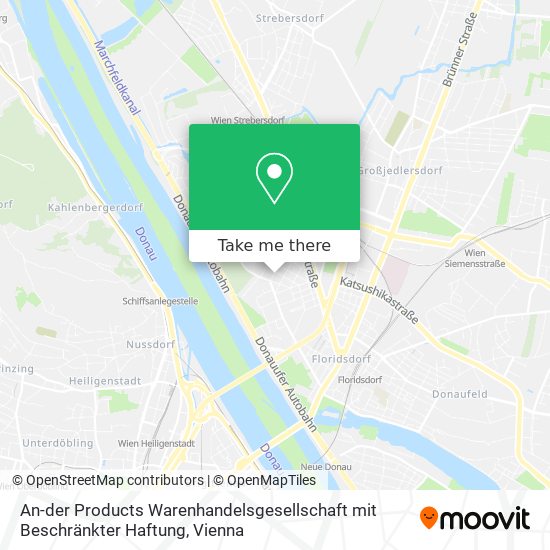 An-der Products Warenhandelsgesellschaft mit Beschränkter Haftung map