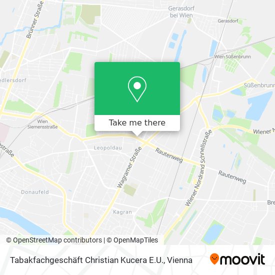 Tabakfachgeschäft Christian Kucera E.U. map