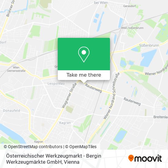 Österreichischer Werkzeugmarkt - Bergin Werkzeugmärkte GmbH map