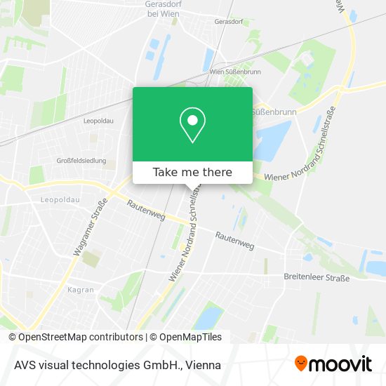 AVS visual technologies GmbH. map