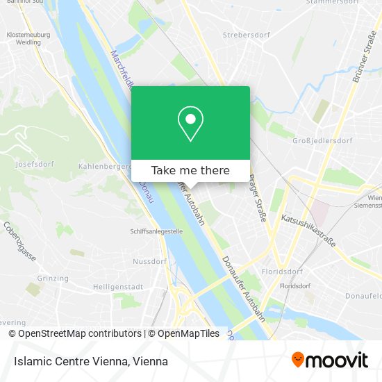 Islamic Centre Vienna map