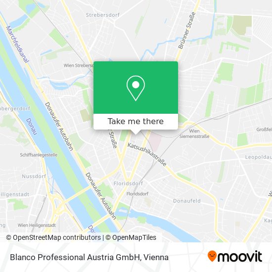 Blanco Professional Austria GmbH map