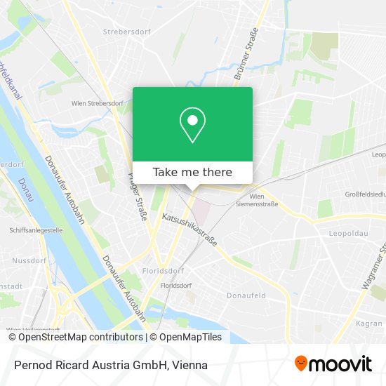 Pernod Ricard Austria GmbH map