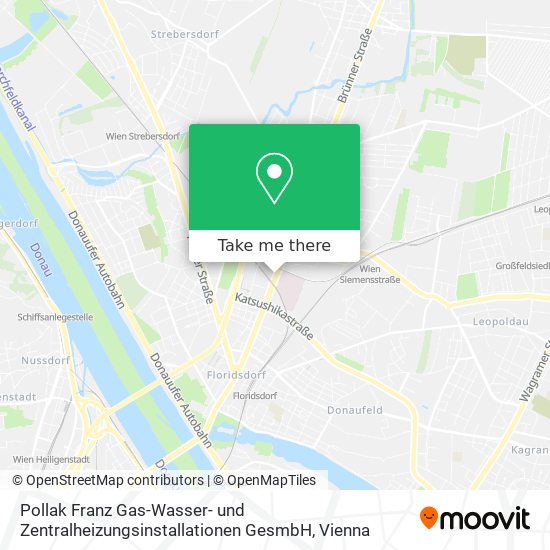 Pollak Franz Gas-Wasser- und Zentralheizungsinstallationen GesmbH map