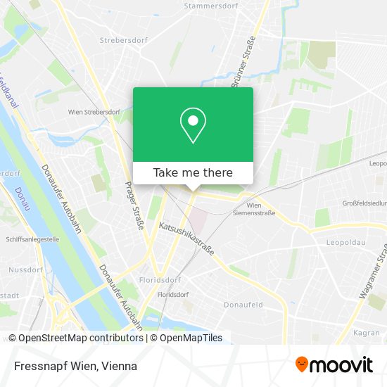 Fressnapf Wien map