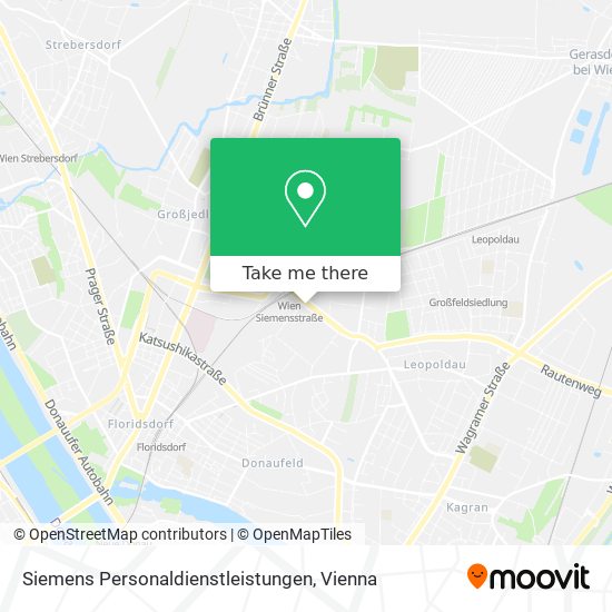 Siemens Personaldienstleistungen map