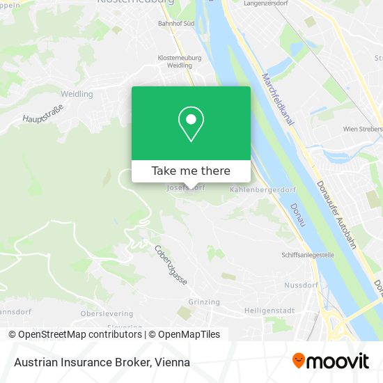Austrian Insurance Broker map