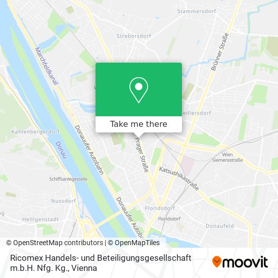 Ricomex Handels- und Beteiligungsgesellschaft m.b.H. Nfg. Kg. map