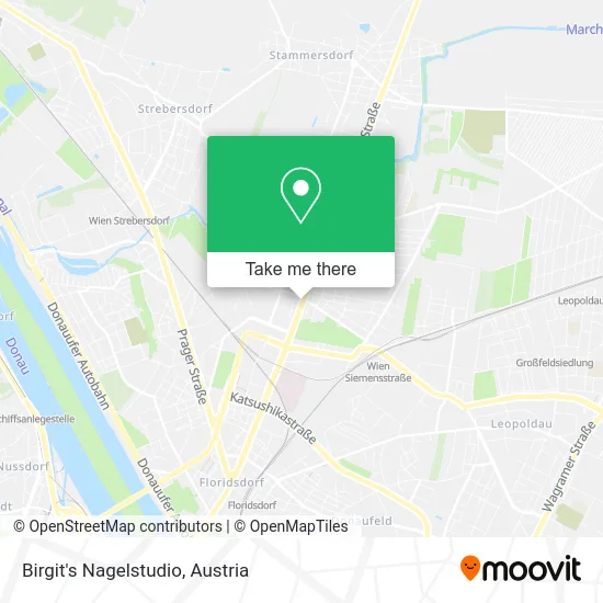 Birgit's Nagelstudio map