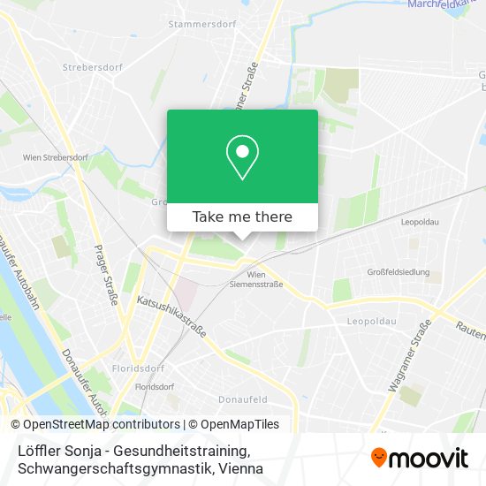 Löffler Sonja - Gesundheitstraining, Schwangerschaftsgymnastik map