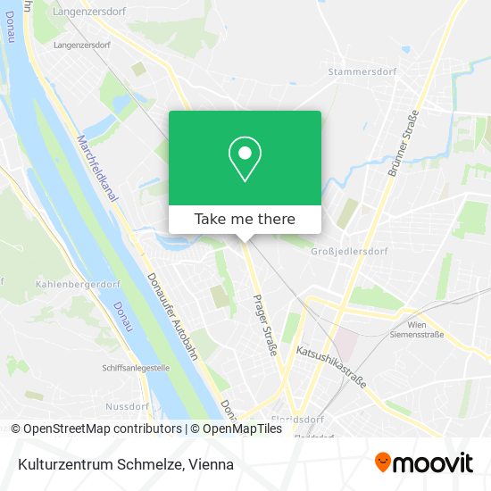 Kulturzentrum Schmelze map