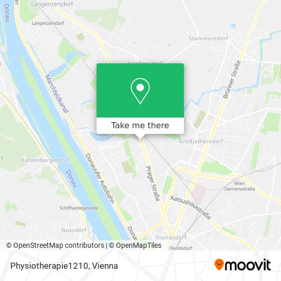 Physiotherapie1210 map