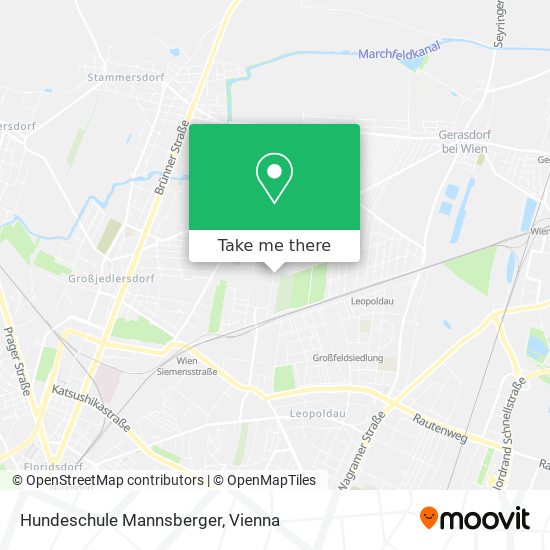 Hundeschule Mannsberger map