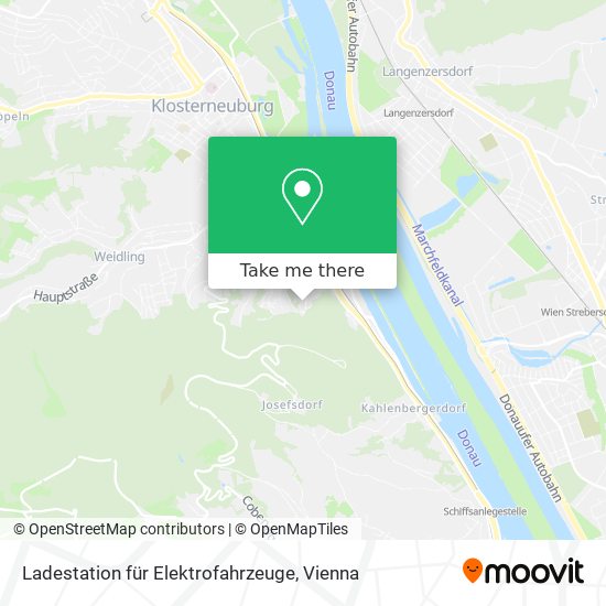 Ladestation für Elektrofahrzeuge map