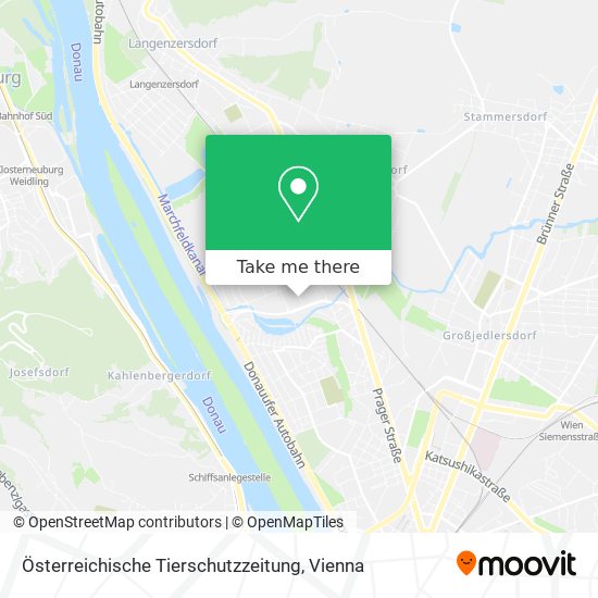 Österreichische Tierschutzzeitung map