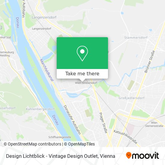 Design Lichtblick - Vintage Design Outlet map